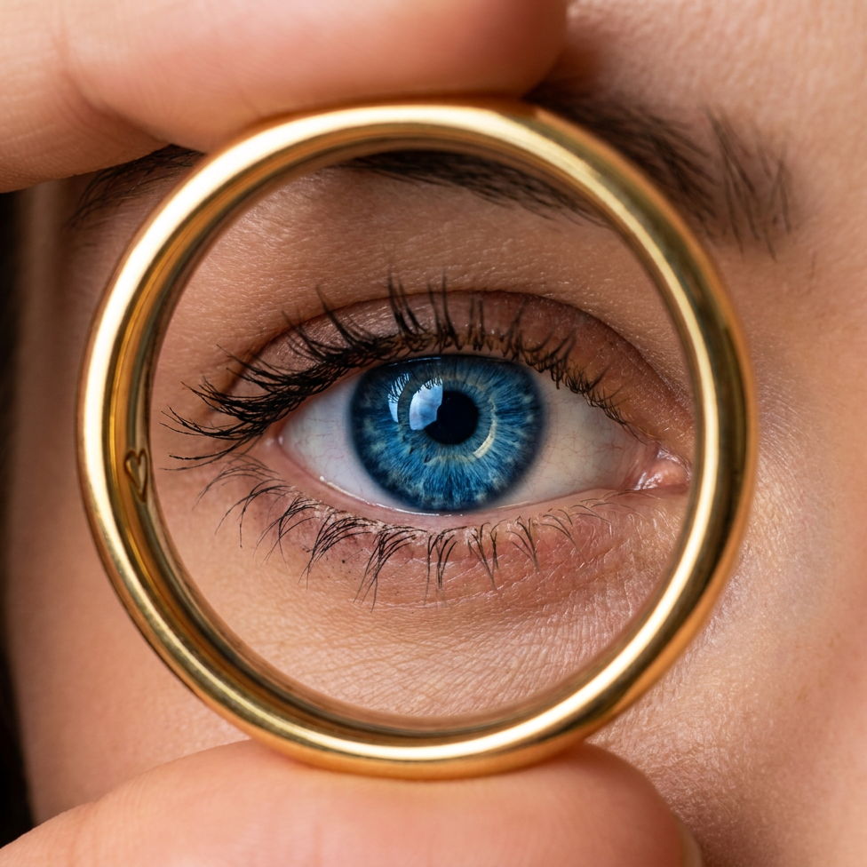 Par de Alianças Windsor: Ouro Amarelo 18k 750 - Imagem 9