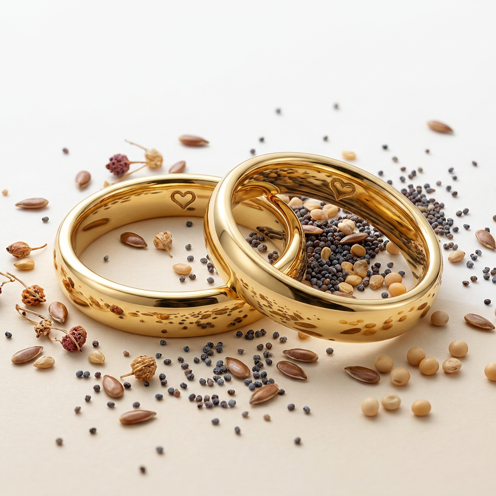 Par de Alianças Windsor: Ouro Amarelo 18k 750 - Imagem 6